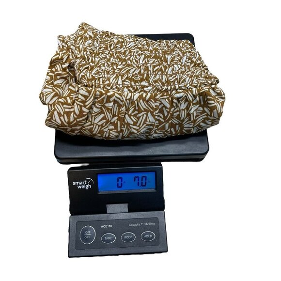 Old Navy Womens V-Neck Mesh Babydoll Cami Swing Top Size Large Brown Y2K - Picture 8 of 8